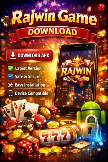 Rajwin Game Download latest version APK file installation on Android device screen